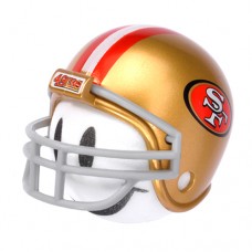 San Francisco 49ers Helmet Head Antenna Ball / Desktop Bobble Buddy (NFL) 